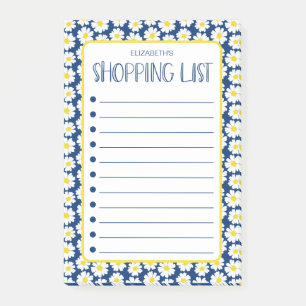Einkaufsliste für moderne Milchprodukte Post-it Klebezettel