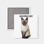 EINKAUFSLISTE MAGNET (Vorderseite/Rückseite)