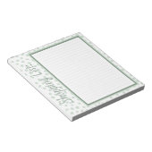 Einkaufsliste Notizblock (angewinkelt)