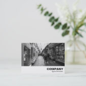 Einkaufspassage Visitenkarte (Stehend Vorderseite)