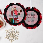 Einkaufspros Ornament Karte