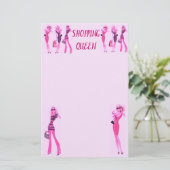 EINKAUFSQUEEN BRIEFPAPIER (Stehend Vorderseite)