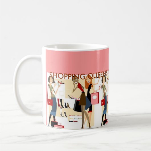 EINKAUFSQUEEN KAFFEETASSE (Links)