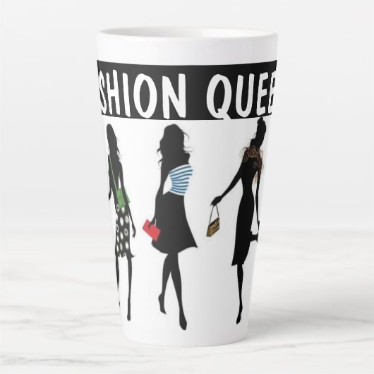 EINKAUFSQUEEN MILCHTASSE (Vorderseite)