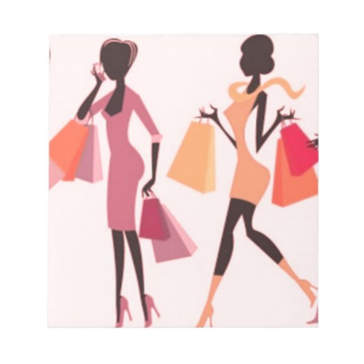 EINKAUFSQUEEN NOTIZBLOCK (Vorderseite)