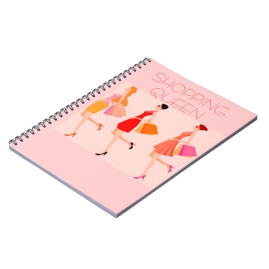 EINKAUFSQUEEN NOTIZBLOCK (Linke Seite)