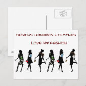 EINKAUFSQUEEN POSTKARTE (Vorne/Hinten)