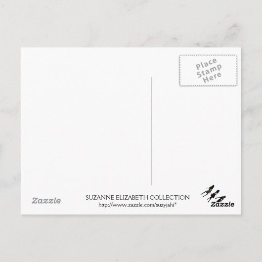 EINKAUFSQUEEN POSTKARTE (Rückseite)