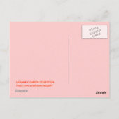 EINKAUFSQUEEN POSTKARTE (Rückseite)