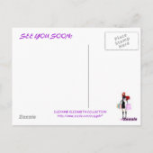 EINKAUFSQUEEN POSTKARTE (Rückseite)