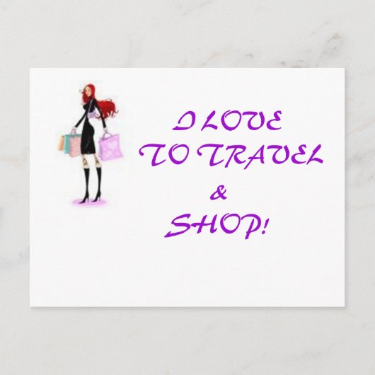 EINKAUFSQUEEN POSTKARTE (Vorderseite)