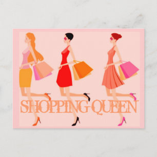 EINKAUFSQUEEN POSTKARTE