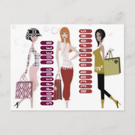 EINKAUFSQUEEN POSTKARTE