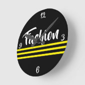 EINKAUFSQUEEN - RUNDE WANDUHR (Winkel)