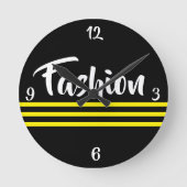 EINKAUFSQUEEN - RUNDE WANDUHR (Vorderseite)