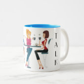 EINKAUFSQUEEN-SAMMLUNG 2-TONKAFFEE-TASSE ZWEIFARBIGE TASSE (VorderseiteRechts)