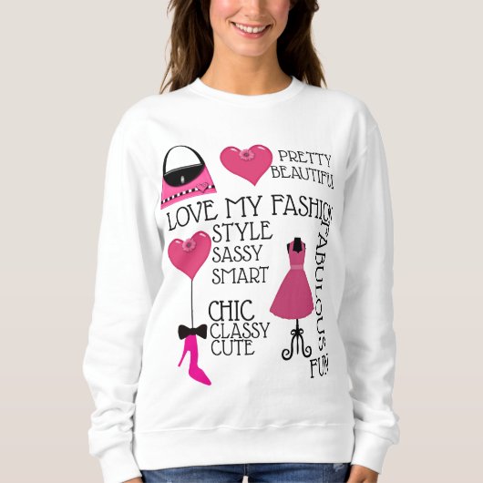 EINKAUFSQUEEN SWEATSHIRT (Vorderseite)