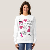 EINKAUFSQUEEN SWEATSHIRT (Vorne ganz)