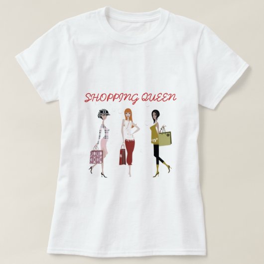 EINKAUFSQUEEN T-Shirt (Design vorne)