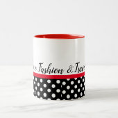 EINKAUFSQUEEN ZWEIFARBIGE TASSE (Mittel)