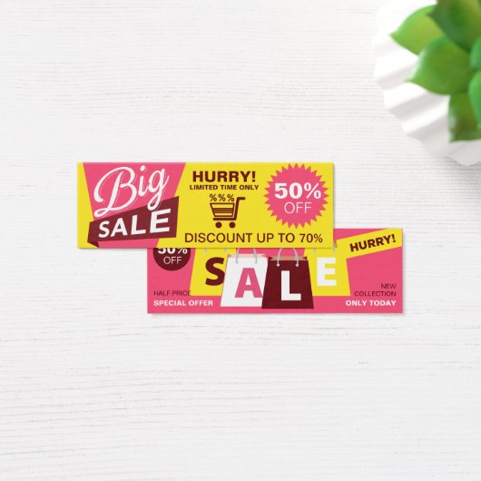 Einkaufsrabatt Beruflicher Handel Flyer (Schreibtisch)