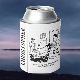 Einkaufsreise. Ausgaben. Überausgaben in den Gesch Dosenkühler