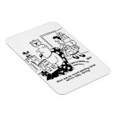 Einkaufsreise. Ausgaben. Überausgaben in den Gesch Magnet (Rechte Seite)