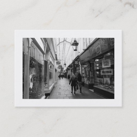 Einkaufsstraße (grenzt) visitenkarte (Vorderseite)