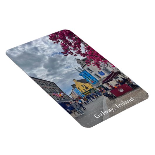 Einkaufsstraße in Galway, Irland Magnet (Rechte Seite)