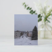 Einkaufsstraße Postkarte (Stehend Vorderseite)