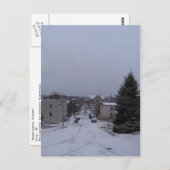 Einkaufsstraße Postkarte (Vorne/Hinten)