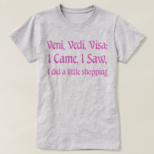 EinkaufsT - Shirt (Design vorne)