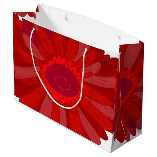 Einkaufstasche Große Geschenktüte (Rückseite Schrägansicht)