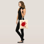 Einkaufstasche mit anpassbarem Tomatenroten Spritz (Vorderseite (Model))