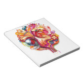 Einkaufstasche Notizblock (angewinkelt)