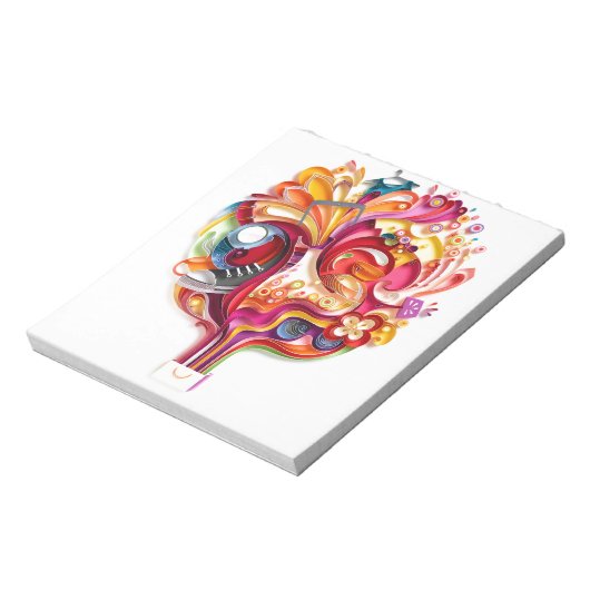 Einkaufstasche Notizblock (Rotiert)