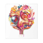 Einkaufstasche Notizblock (Vorderseite)