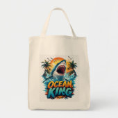 Einkaufstasche Ocean King – Wilder Hai & Ambia (Vorne)