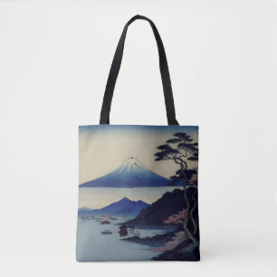 Einkaufstasche - See, Kiefer und Berg - Japan Tasche