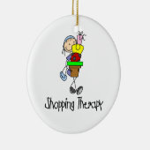 Einkaufstherapie Keramik Ornament (Rechts)