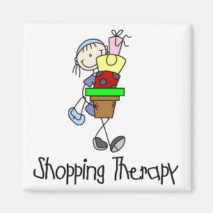 Einkaufstherapie-Magnet Magnet