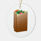 Einkaufstüte-Basis Keramikornament (Links)