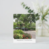 Einkaufsviertel ~ Winterpark, Florida Postkarte (Stehend Vorderseite)