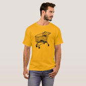 Einkaufswagen T-Shirt (Vorne ganz)