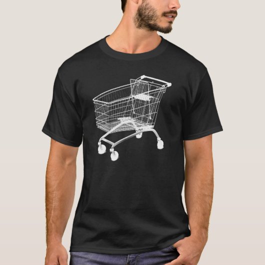 Einkaufswagen T-Shirt (Vorderseite)