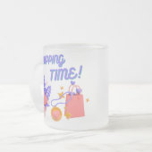 Einkaufszeit Mattglastasse (Vorderseite Links)