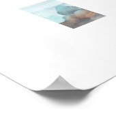 Einklang mit der Natur Poster (Ecke)