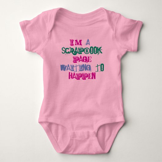 EINKLEBEBUCH-BABY BABY STRAMPLER (Vorderseite)
