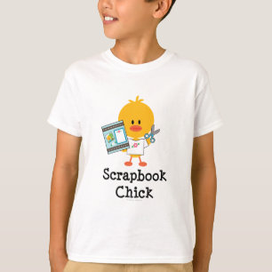 Einklebebuch-Küken scherzt T-Shirt