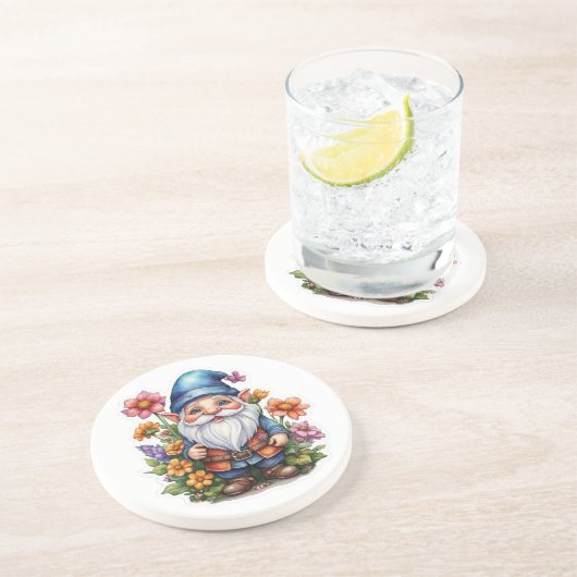 Einkommen und Blume 2 Getränkeuntersetzer (Seite)